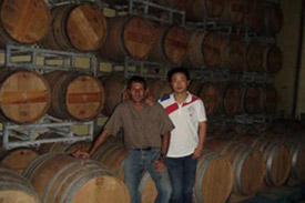 总经理国家二级品酒师毕晓雪先生到法国学习交流葡萄酿酒技术